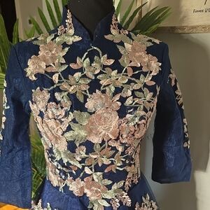 Floral Embroidered Dress